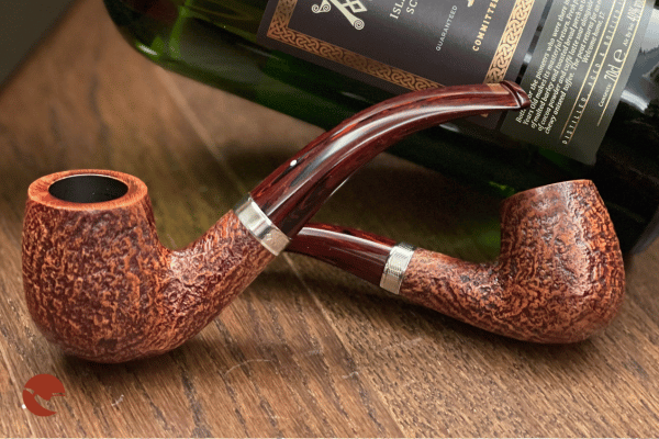 Sandblasted Dunhill pipes